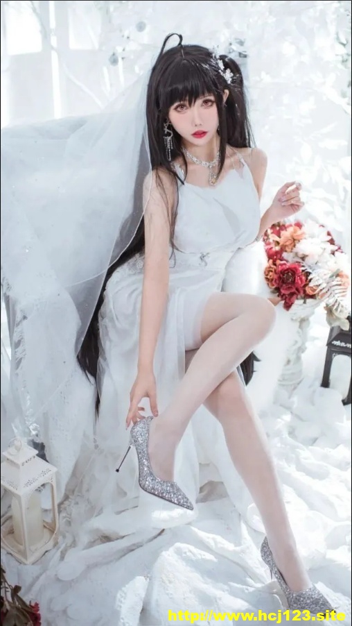 闪月半cos照片之梦梦的婚礼插图 闪月半cos照片之梦梦的婚礼插图