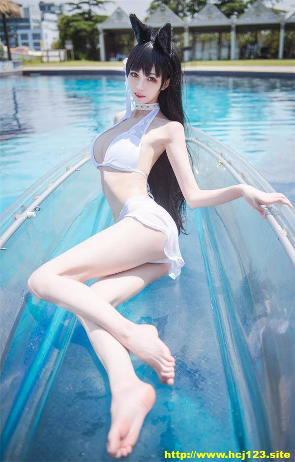 网红Coser@你的负卿 爱宕泳装【18P/116M】