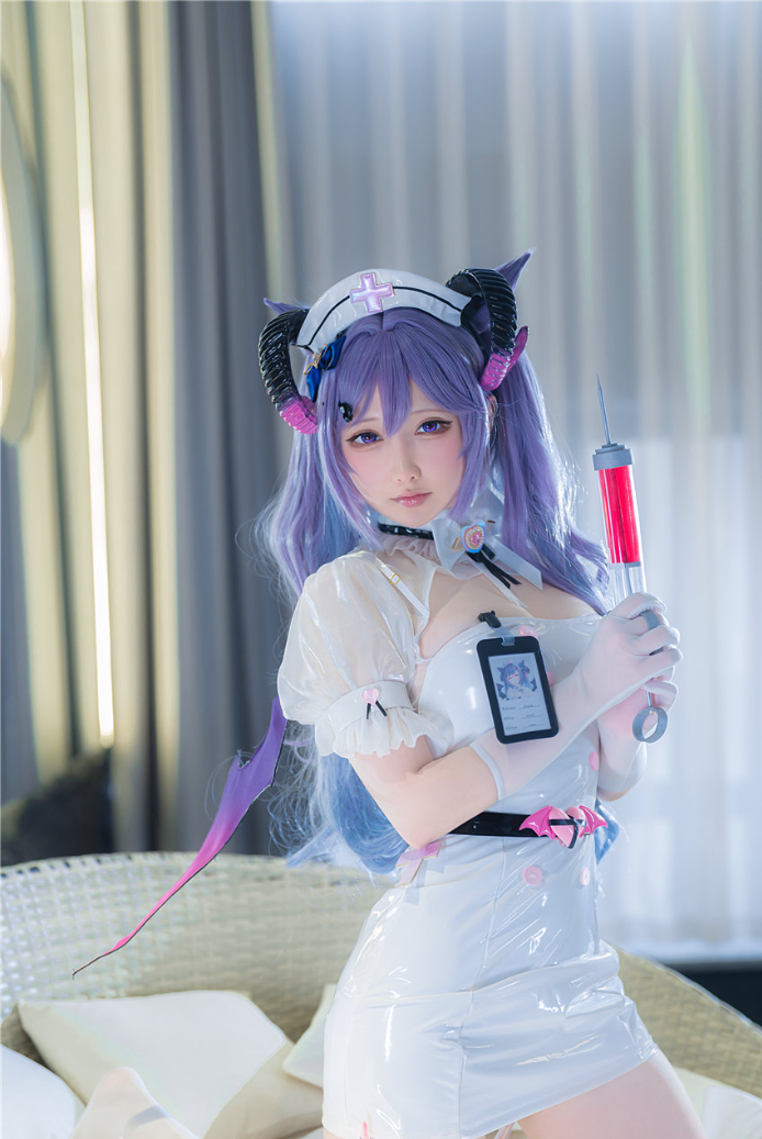 樱梨梨Eriri 刻晴魅魔护士
